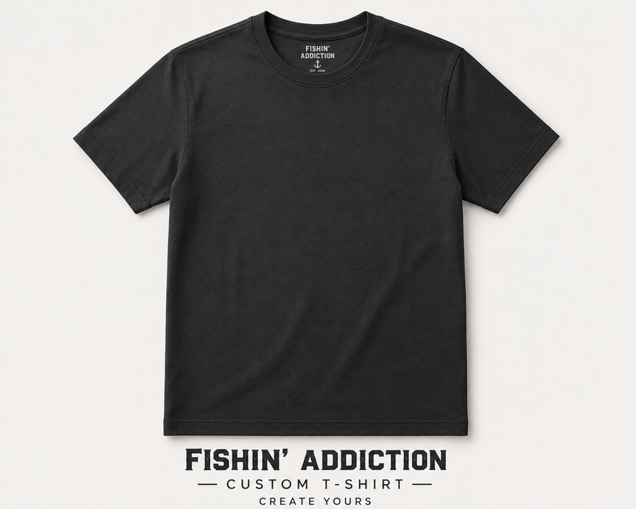 Fishin' Addiction Custom T-Shirt